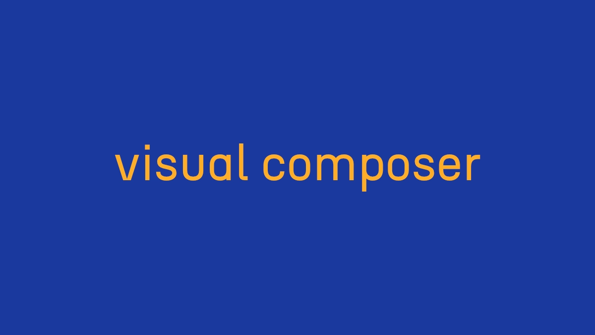 Descargar Visual Composer GRATIS