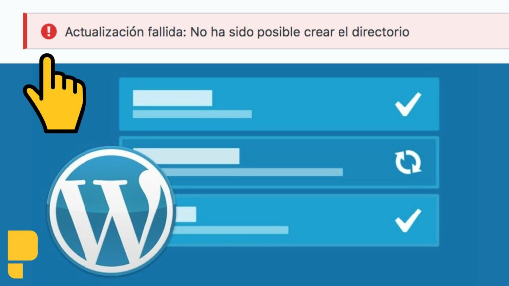 Solucionar Actualización fallida en wordpress Actualizar plugin wordpress o actualizar tema wordpress fácil